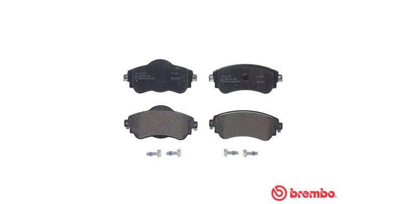 Brembo Brake Pads Front Citroen C4 Ii (B7 ( Set Lh&Rh) (P61105)