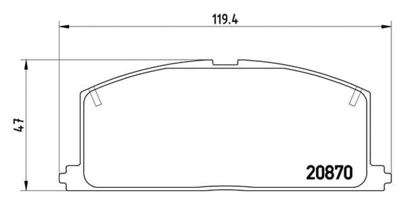 Brembo Brake Pads Front Toyota Corolla ( Set Lh&Rh) (P83011)