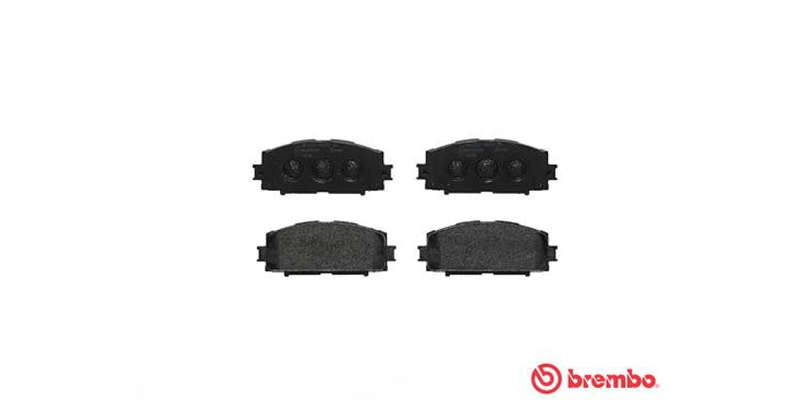 Brembo Brake Pads Front Toyota Yaris 1.0/ ( Set Lh&Rh) (P83086)