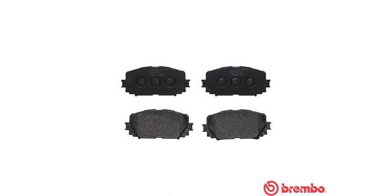 Brembo Brake Pads Front Toyota Yaris ( Set Lh&Rh) (P83101)