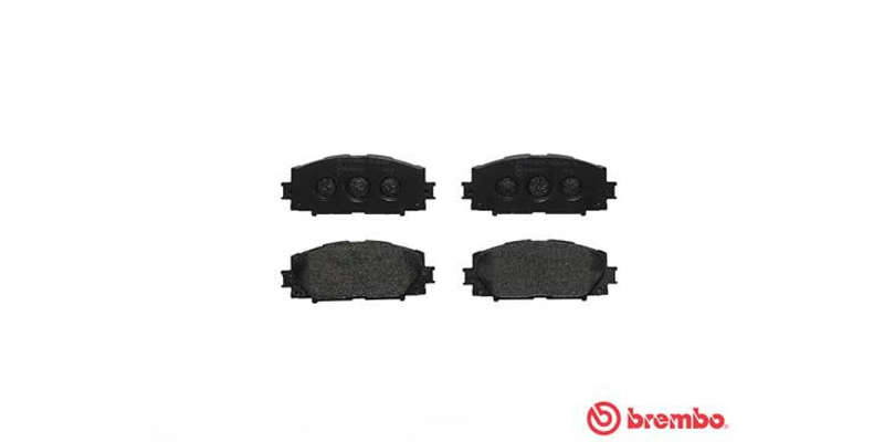 Brembo Brake Pads Front Lexus Ct /Toyota ( Set Lh&Rh) (P83106)