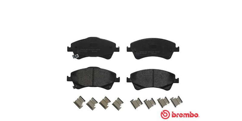 Brembo Brake Pads Front Toyota Corollaauris ( Set Lh&Rh) (P83109)