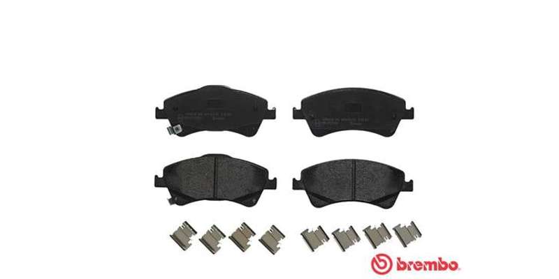 Brembo Brake Pads Front Toyota Corollaauris ( Set Lh&Rh) (P83109)