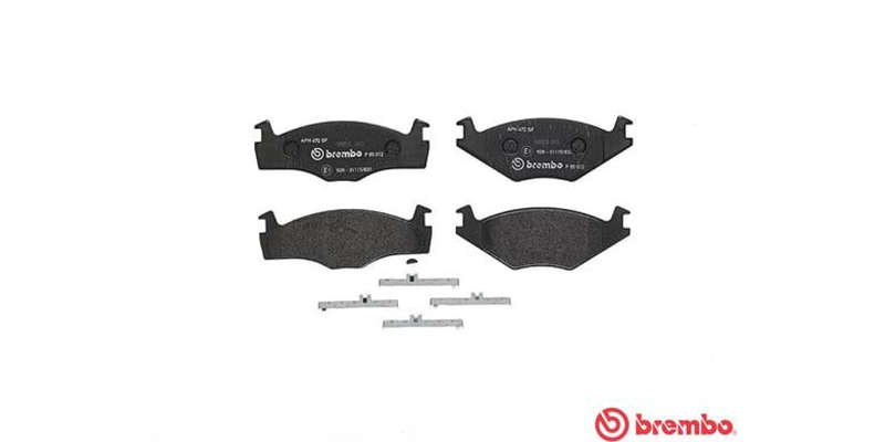 Brembo Brake Pads Front Vw Jetta 1.3 Vwc ( Set Lh&Rh) (P85012)