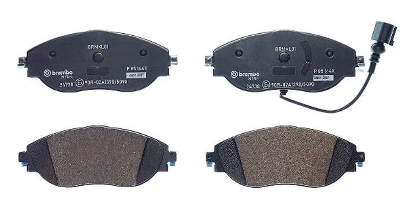 Brembo Brake Pads Front Audi S3/Golf 7/Ti ( Set Lh&Rh) (P85144X)