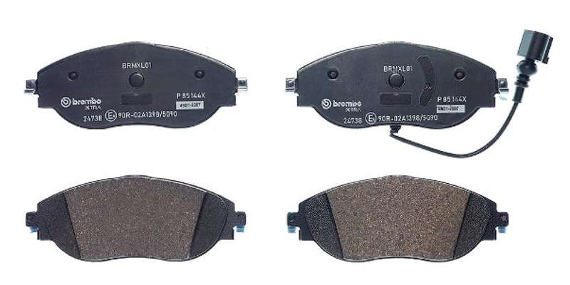 Brembo Brake Pads Front Audi S3/Golf 7/Ti ( Set Lh&Rh) (P85144X)