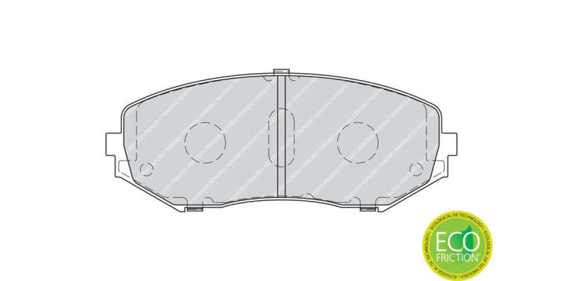 Brake Pads Front Suzuki Grand Vitara (99 13) (FERODO FDB4060) (SET LH & RH Wheel)