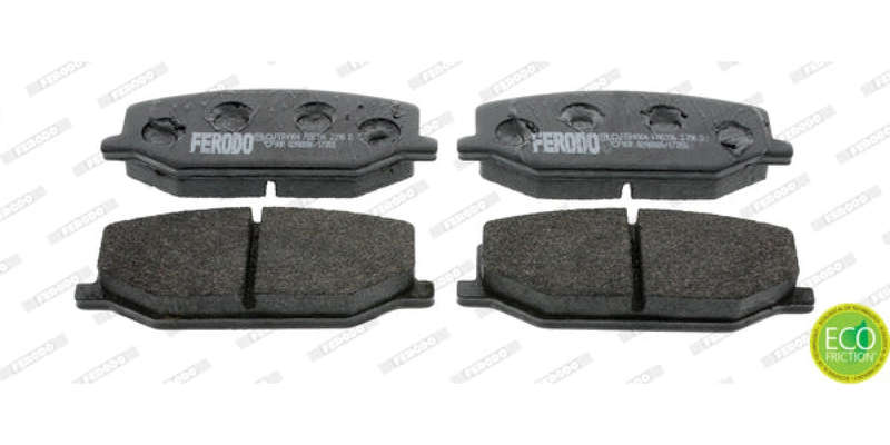 Brake Pads Front Suzuki Samurai (86 89) Jimny (2008 ) Sj410 Sj413 (86 ) (FERODO FDB396) (SET LH &...