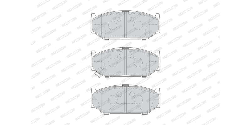 Brake Pads Front Suzuki Splash (14 ) Swift (08 ) Dzire (18 ) (FERODO FDB4705) (SET LH & RH Wheel)