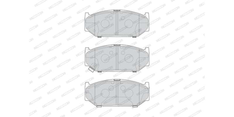 Brake Pads Front Suzuki Splash (14 ) Swift (08 ) Dzire (18 ) (FERODO FDB4705) (SET LH & RH Wheel)