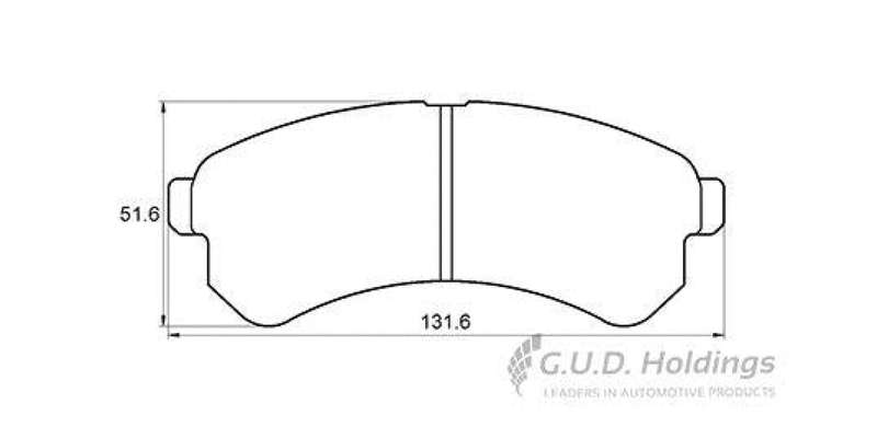 Brake Pads Front Tata Indica Vista (2009 ) Super Ace (14 ) (SAFELINE D3916S) (SET LH & RH Wheel)