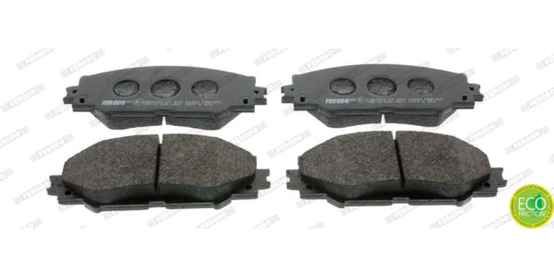 Brake Pads Front Toyota Auris Aurisx (07 15) Rav 4 [3] (06 13) Yaris (11 18>) (FERODO FDB1891) (S...