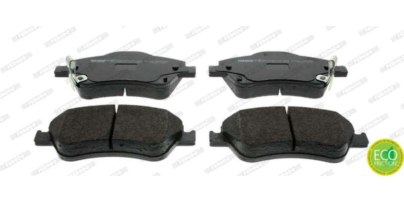 Brake Pads Front Toyota Auris Aurisx (07 15)Corolla (07 15) (FERODO FDB4046) (SET LH & RH Wheel)