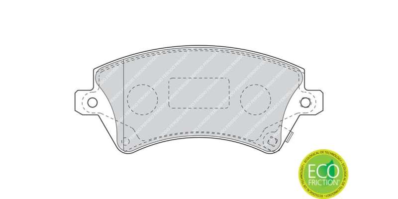 Brake Pads Front Toyota Corolla (02 07) Runx (03 07) (FERODO FDB1573) (SET LH & RH Wheel)
