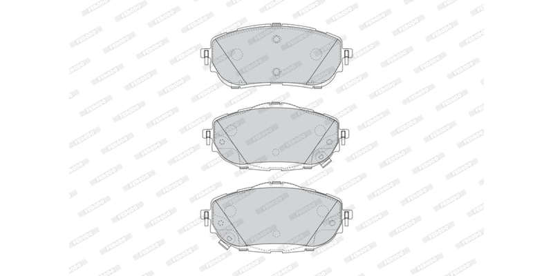 Brake Pads Front Toyota Corolla 1.3,1.4D,1.6D,1.8 (14 ) (FERODO FDB4648) (SET LH & RH Wheel)