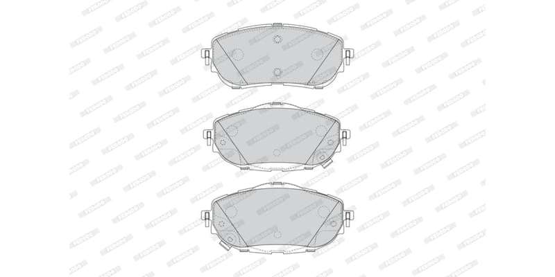 Brake Pads Front Toyota Corolla 1.3,1.4D,1.6D,1.8 (14 ) (FERODO FDB4648) (SET LH & RH Wheel)