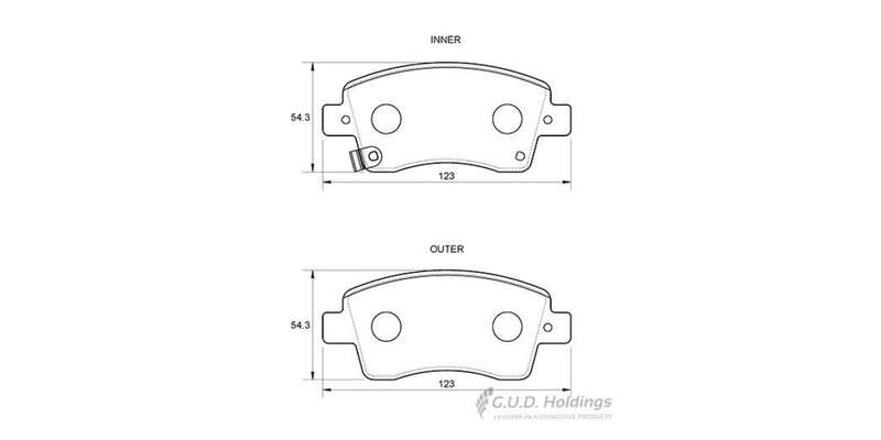 Brake Pads Front Toyota Etios 1.5 2Nr Fe (SAFELINE D3942S) (SET LH & RH Wheel)