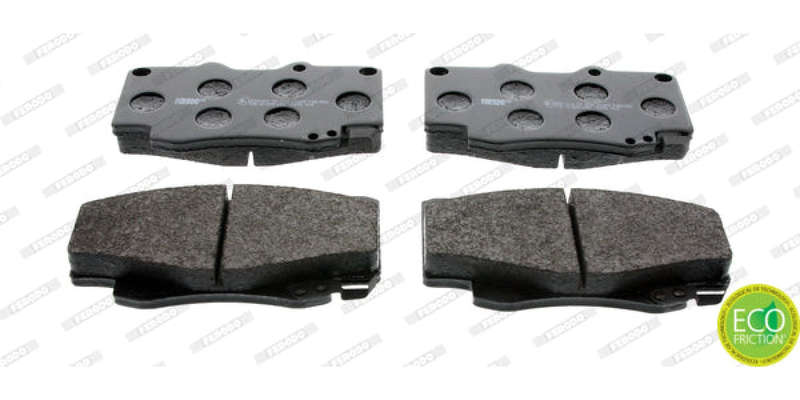 Brake Pads Front Toyota Hilux Vvti D4D (05 16) Landcruiser (09 12) (FERODO FDB1852) (SET LH & RH ...
