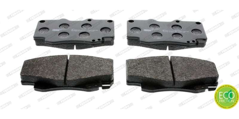 Brake Pads Front Toyota Hilux Vvti D4D (05 16) Landcruiser (09 12) (FERODO FDB1852) (SET LH & RH ...