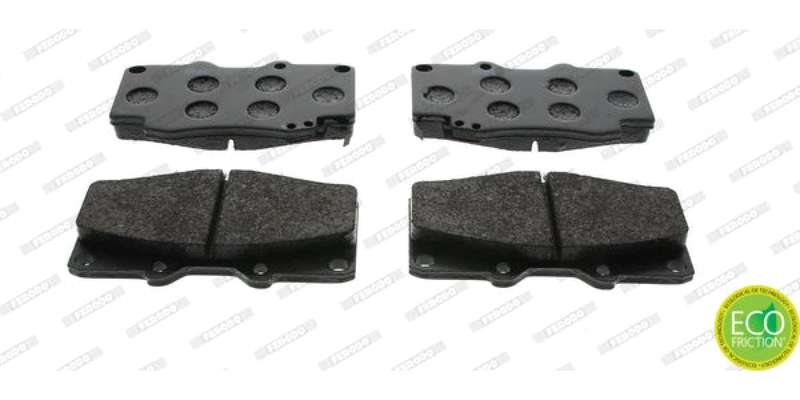 Brake Pads Front Toyota Prado (97 02) Hilux (95 05) Landcruiser (92 07) (FERODO FDB797) (SET LH &...
