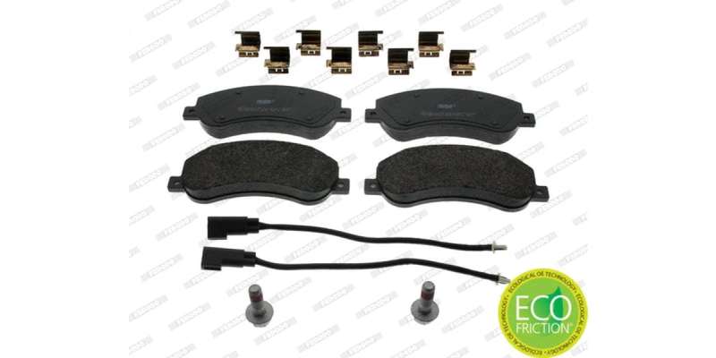 Brake Pads Front Vw Amarok 2.0Tsi 2.0Tdi Bitdi 3.0Tdi (2010 ) (FERODO Front VentedR1928) (SET LH ...