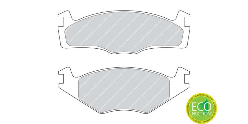 Brake Pads Front Vw Golf[2][3]Jetta [2][3] (83 96) Citi Golf (85 10) Passat (81 87) (FERODO FDB39...