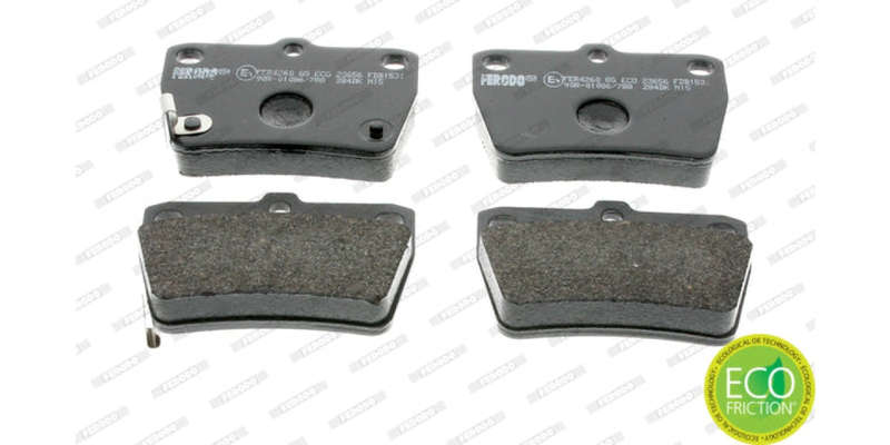 Brake Pads Fr Rr Chery Tiggo (08 ) Toyota Rav 4 [2] (02 06) (FERODO FDB1531) (SET LH & RH Wheel)