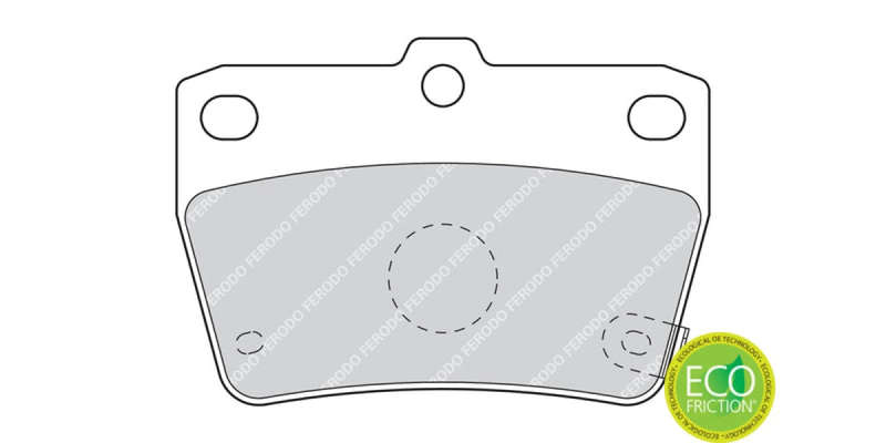 Brake Pads Fr Rr Chery Tiggo (08 ) Toyota Rav 4 [2] (02 06) (FERODO FDB1531) (SET LH & RH Wheel)