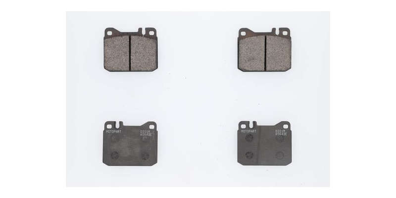 Brake Pads Mercedes 200,230E,280Se (SET LH & RH Wheel)