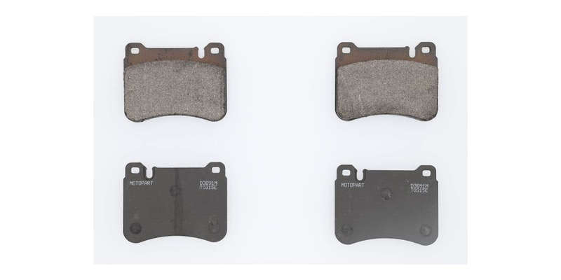 Brake Pads Mercedes C180,C200,C230,C320,Slk,Clc (SET LH & RH Wheel)