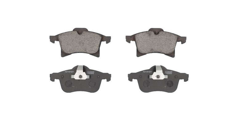 Brake Pads Opel Adam,Astra,,CoRear Solida,Meriva,Zafira (SET LH & RH Wheel)