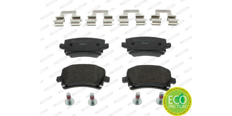 Brake Pads Rear Audi A3 (03 13) A4 (05 11) A6 (03 11) S3 Tt (07 ) Vw Cc,Eos,Golf 5,6 (FERODO FDB1...