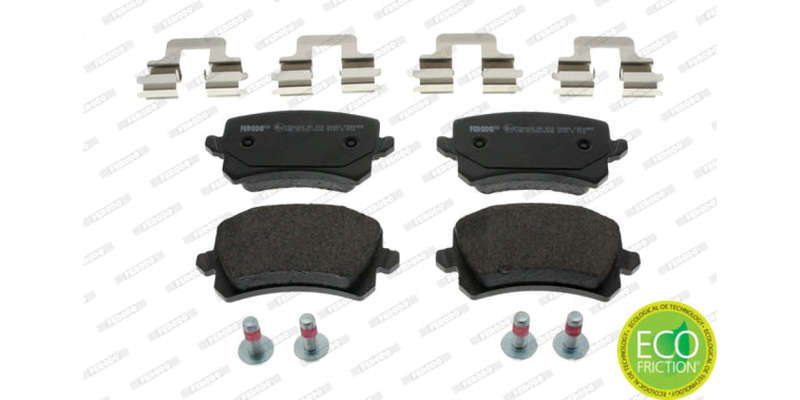 Brake Pads Rear Audi A3 (03 13) A4 (05 11) A6 (03 11) S3 Tt (07 ) Vw Cc,Eos,Golf 5,6 (FERODO FDB4...