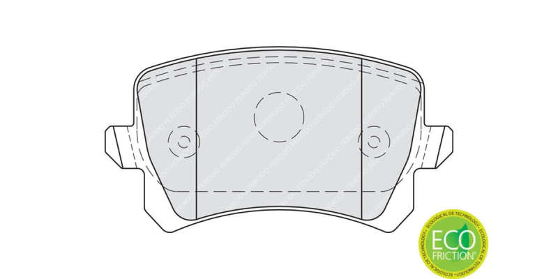 Brake Pads Rear Audi A3 (03 13) A4 (05 11) A6 (03 11) S3 Tt (07 ) Vw Cc,Eos,Golf 5,6 (FERODO FDB4...