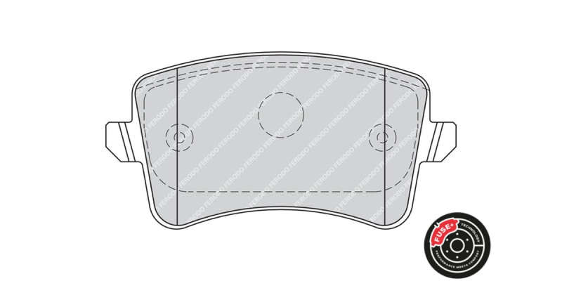 Brake Pads Rear Audi A4 (2008 2016) A5 (08 17) Audi Q5 (09 17) Audi S4 (08 11) (FERODO FDB4190) (...