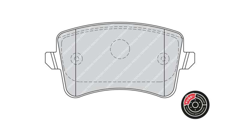 Brake Pads Rear Audi A4 (2008 2016) A5 (08 17) Audi Q5 (09 17) Audi S4 (08 11) (FERODO FDB4190) (...