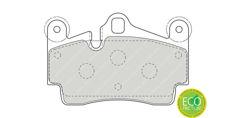 Brake Pads Rear Audi Q7 3.0 Tdi (08 ) Prosche Cayenne (10 ) Vw Toureg Tdi (06 ) (FERODO FDB1627) ...