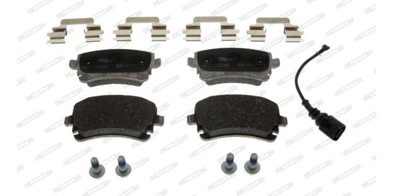 Brake Pads Rear Audi S4 4.2 V8 (03 05) Vw Kombi T5 (04 ) Transporter (05 ) (FERODO Front VentedR1...