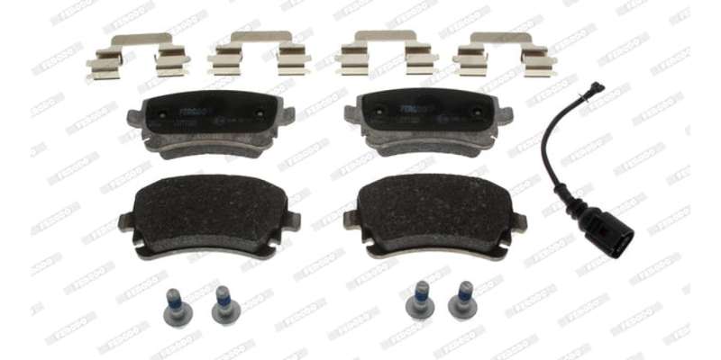 Brake Pads Rear Audi S4 4.2 V8 (03 05) Vw Kombi T5 (04 ) Transporter (05 ) (FERODO Front VentedR1...