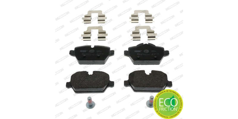 Brake Pads Rear Bmw E8X E9X 116I,118I,120I,320I,320D (07 12) (FERODO FDB1806) (SET LH & RH Wheel)