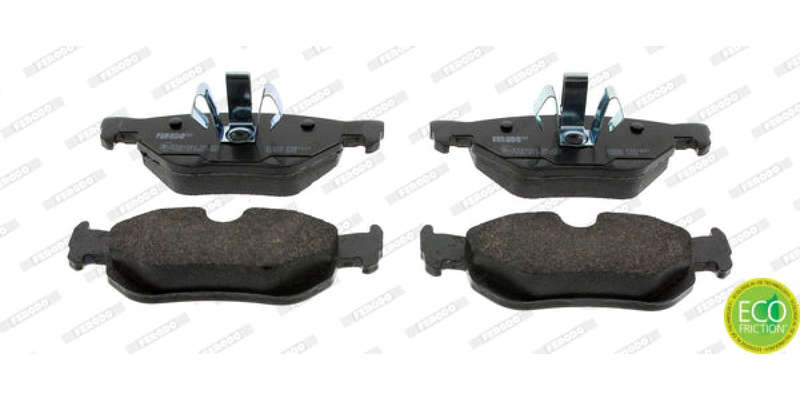 Brake Pads Rear Bmw E8X E9X 120D,125I,130I,320D,320I,323I,X1 (07 16) (FERODO FDB1807) (SET LH & R...