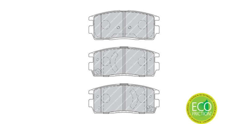 Brake Pads Rear Chev Captiva (06 11>) Cruze (09 13) Opel Astra (10 ) (FERODO FDB1935) (SET LH & R...