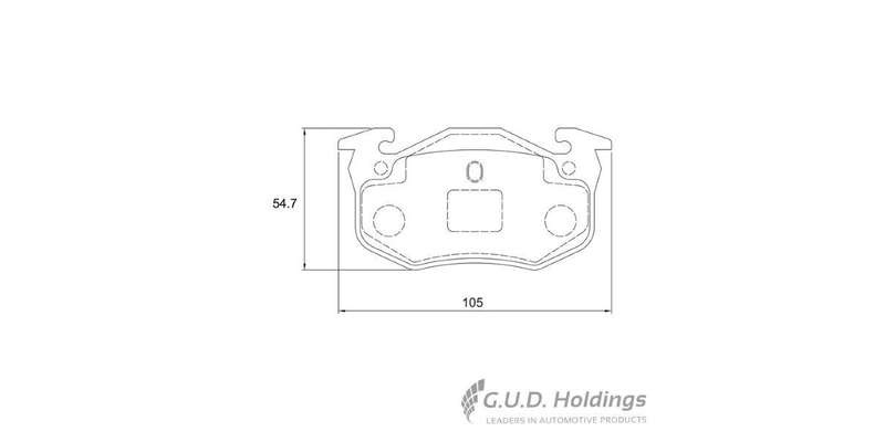 Brake Pads Rear Citroen Xsara (2001 2006) Peugeot 206 (2001 2007) 306 (98 01) Renault Clio,Clio 2...