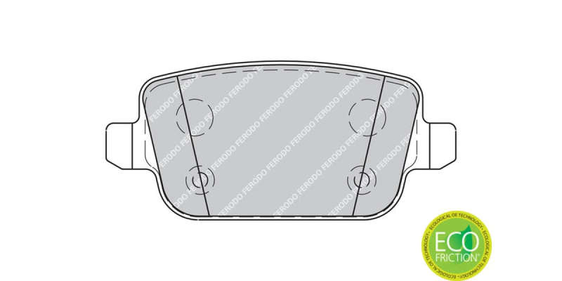 Brake Pads Rear Ford Kuga [1] (11 ) Landrover Freelander [2] (07 12) (FERODO FDB1932) (SET LH & R...