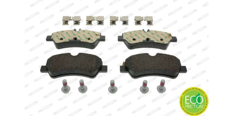 Brake Pads Rear Ford Tourneo (13 ) Transit (12 ) (FERODO Front VentedR4398) (SET LH & RH Wheel)