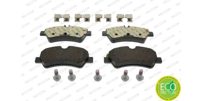 Brake Pads Rear Ford Tourneo (13 ) Transit (12 ) (FERODO Front VentedR4398) (SET LH & RH Wheel)