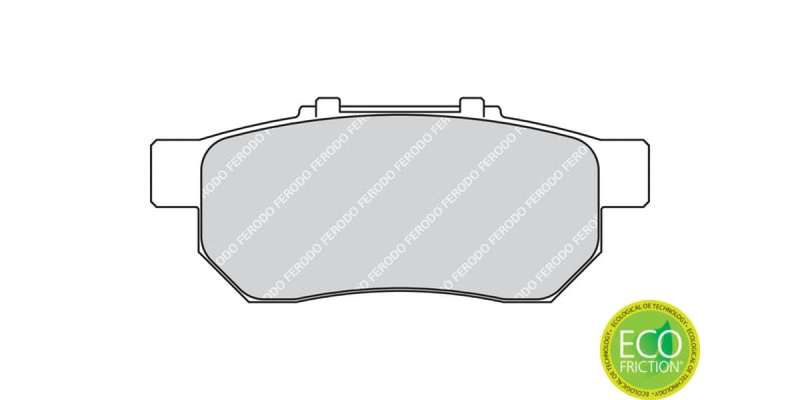 Brake Pads Rear Honda 150 Sohc,160I Dohc (92 96) Civic (96 06) Jazz [3][4] (08 ) (FERODO FDB778) ...