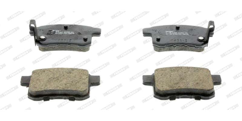 Brake Pads Rear Honda Accord [Viii] (08 14) (FERODO FDB4198) (SET LH & RH Wheel)