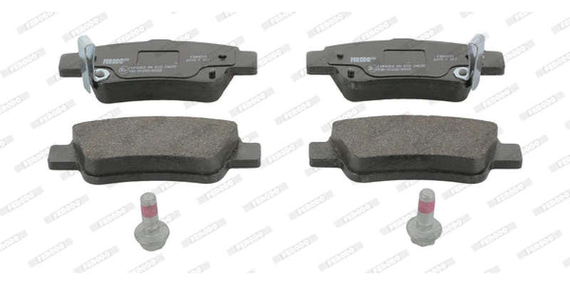 Brake Pads Rear Honda Cr V 2.0I,2.2Cdti,2.4I (06 17) (FERODO FDB4233) (SET LH & RH Wheel)