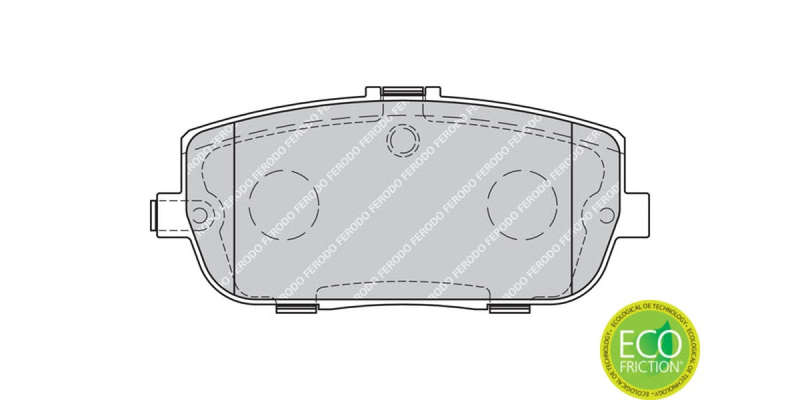 Brake Pads Rear Mazda Mx5 (06 15>) (FERODO FDB1894) (SET LH & RH Wheel)